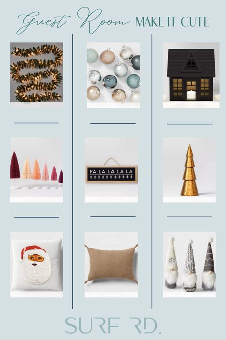 Holiday touches for your guest rooms this season! 

#LTKSeasonal #LTKHoliday