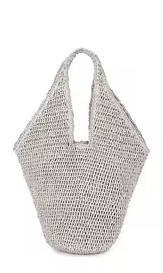 Nikki Beach Kayla Shoulder Bag in Grey from Revolve.com | Revolve Clothing (Global)