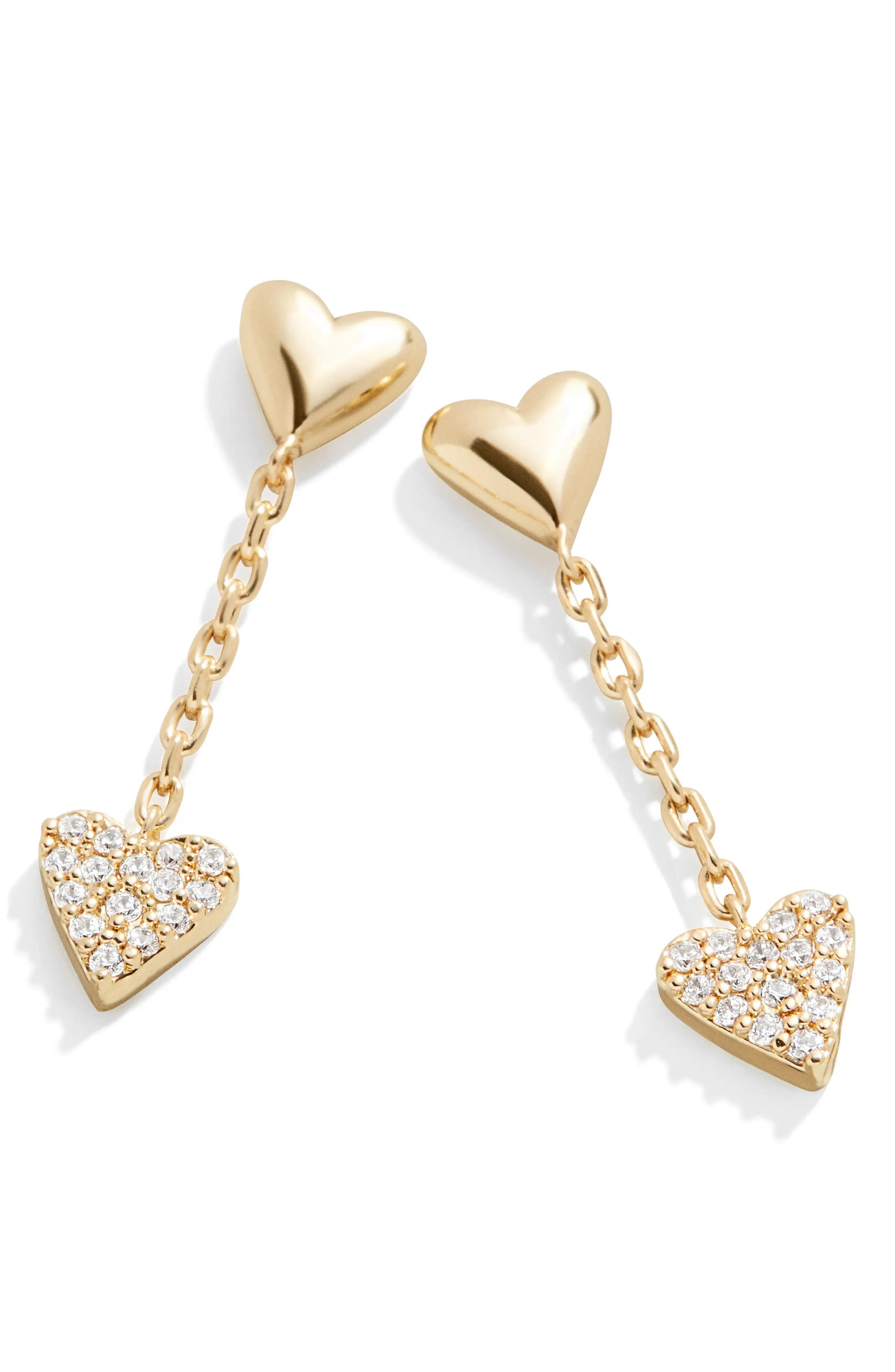 BaubleBar Cherelle Drop Earrings in Gold at Nordstrom | Nordstrom