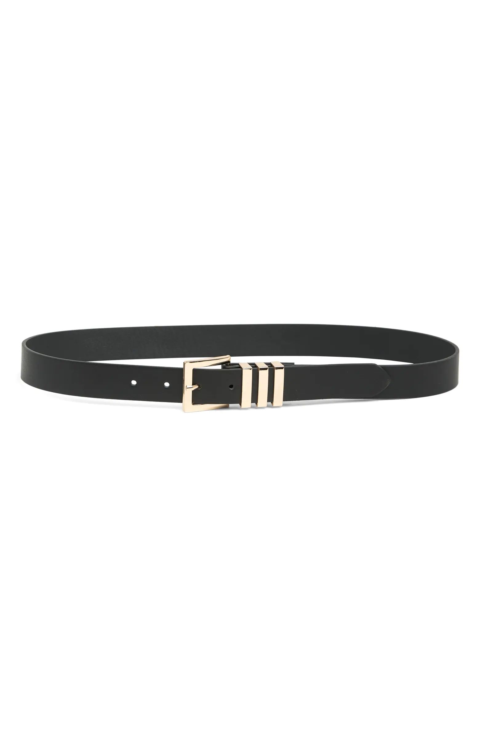 Linea Pelle Metal Keeper Belt | Nordstromrack | Nordstrom Rack