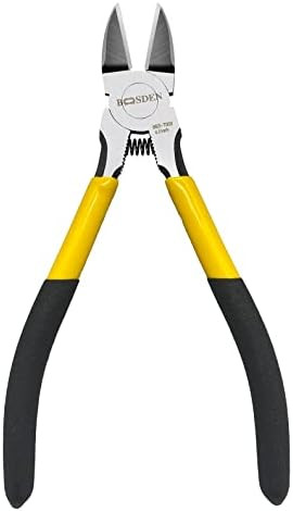 BOOSDEN Wire Cutter,6.5 inch Side Cutters,Wire Cutters for Crafting,Flush Cutter,Ultra Sharp Spring  | Amazon (US)