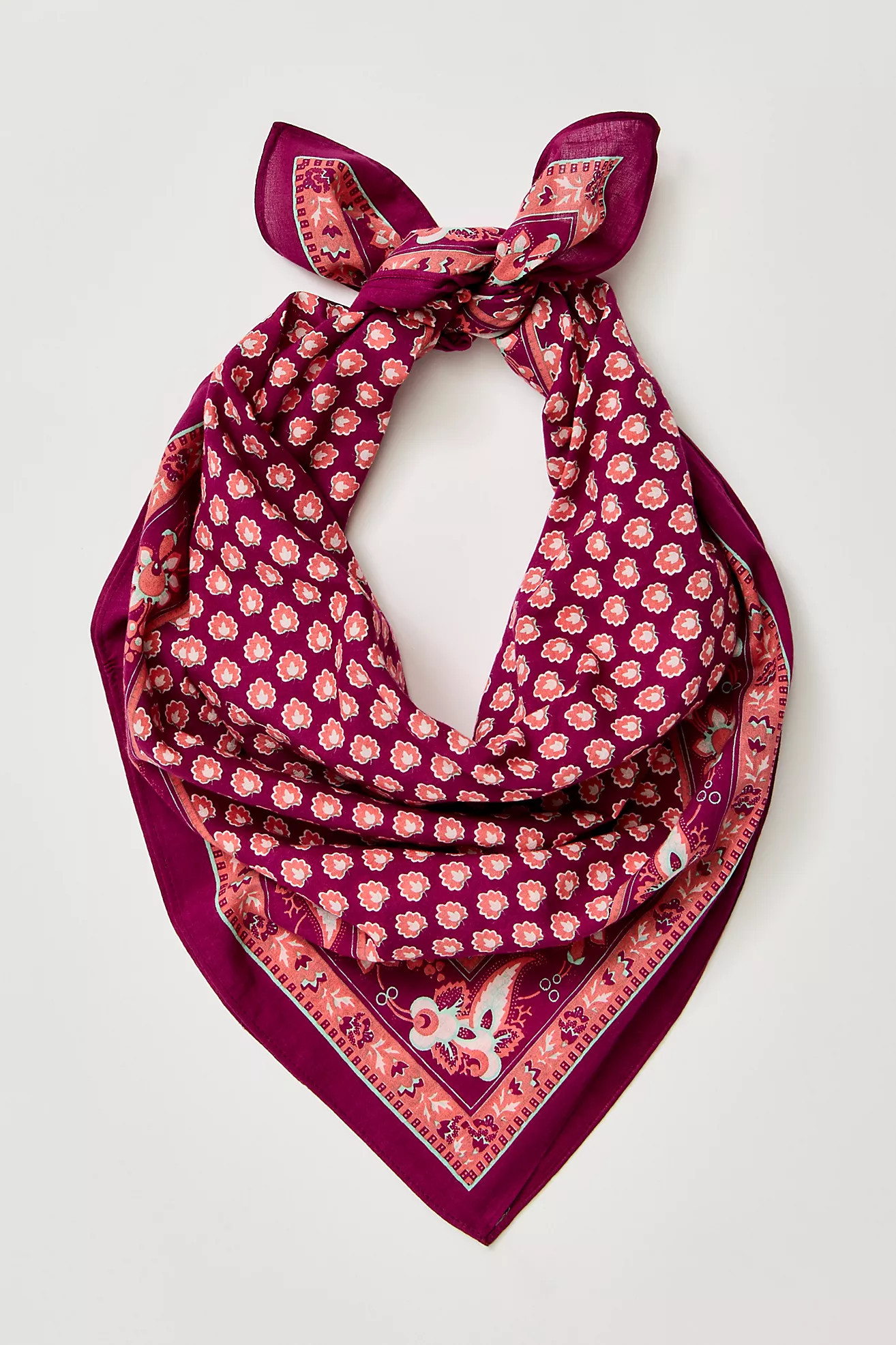 Lotus Paisley Print Bandana | Free People (Global - UK&FR Excluded)