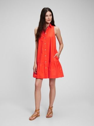 Ruffle Hem Shirt Dress | Gap (US)