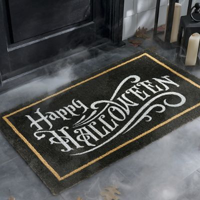 Happy Halloween Coir Door Mat | Grandin Road