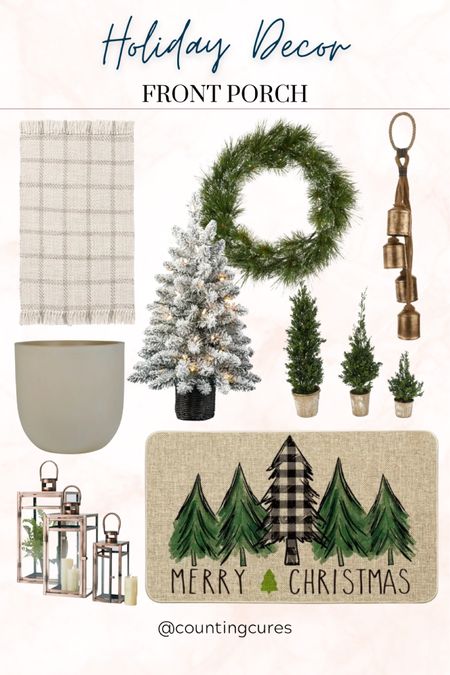 Make your front porch merry and bright with these festive decor pieces!
#christmasdecor #holidayfinds #designtips #homeinspo

#LTKHoliday #LTKstyletip #LTKhome