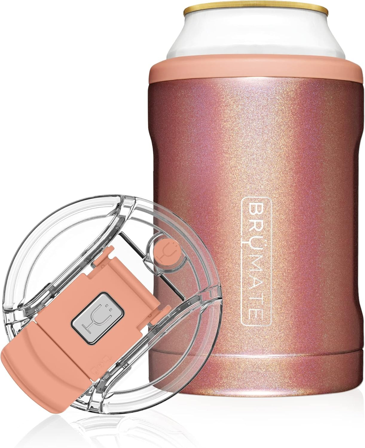 Amazon.com: BrüMate Hopsulator DUO 2-in-1 Can Cooler Insulated for 12oz Cans + 100% Leak Proof T... | Amazon (US)