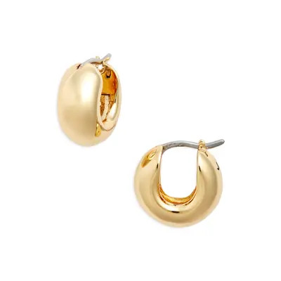 Jenny Bird Mini Tome Huggie Hoop Earrings in Gold at Nordstrom | Nordstrom