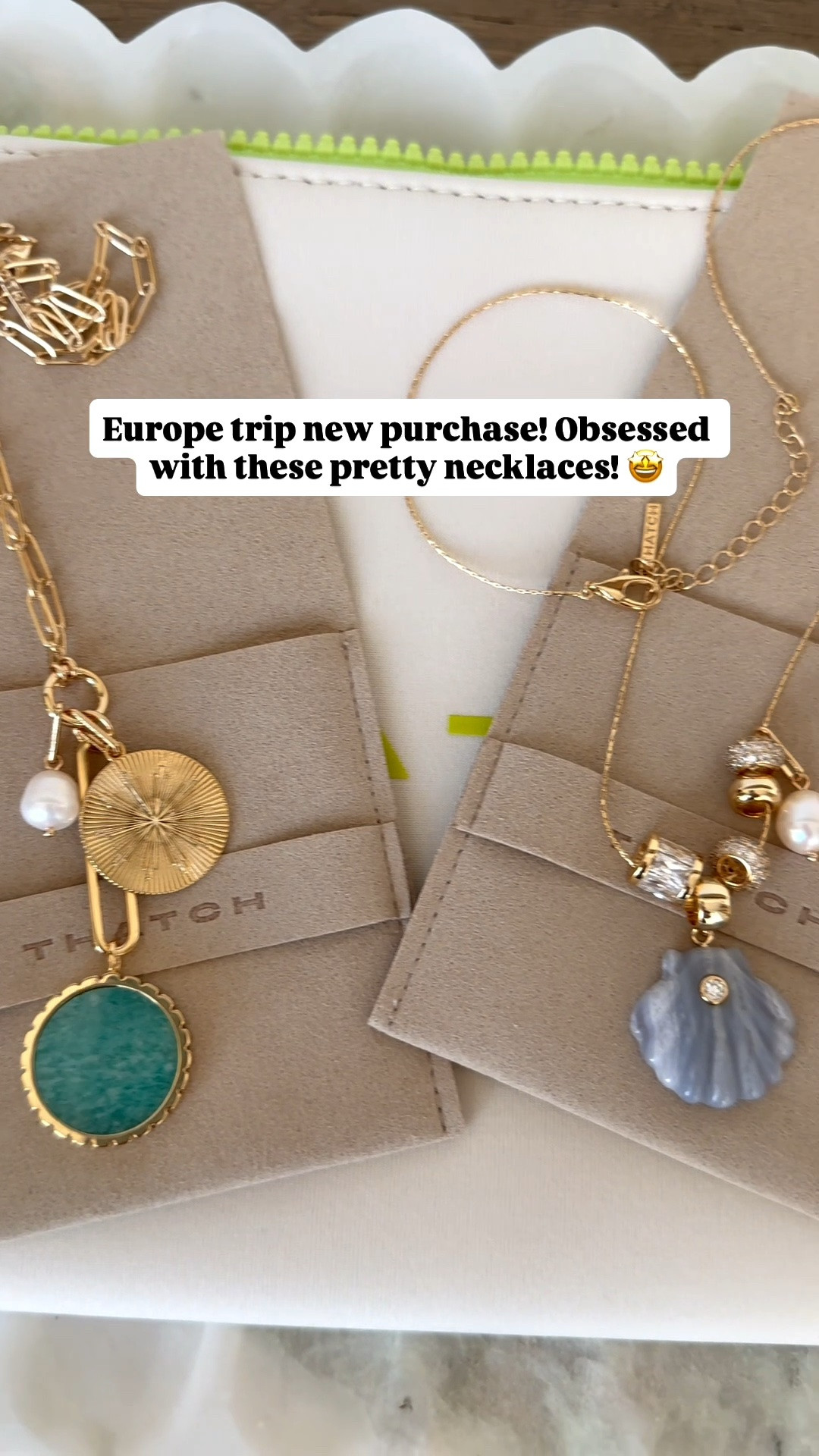 Obsessed with these new purchases!! The prettiest necklaces and charms!

#LTKOver40