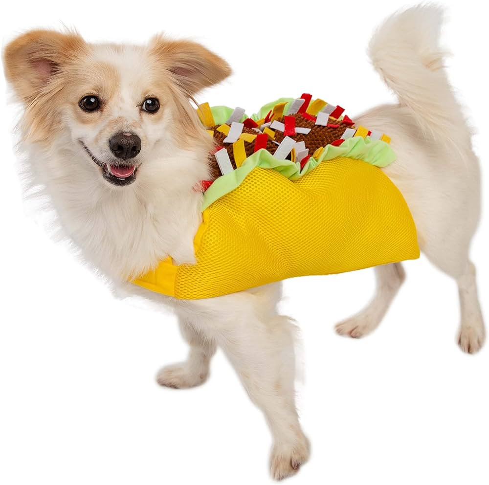 Pet Krewe Dog Taco Costume - Funny Food Halloween Pet Outfit Costumes for Small, Medium, Large Ca... | Amazon (US)