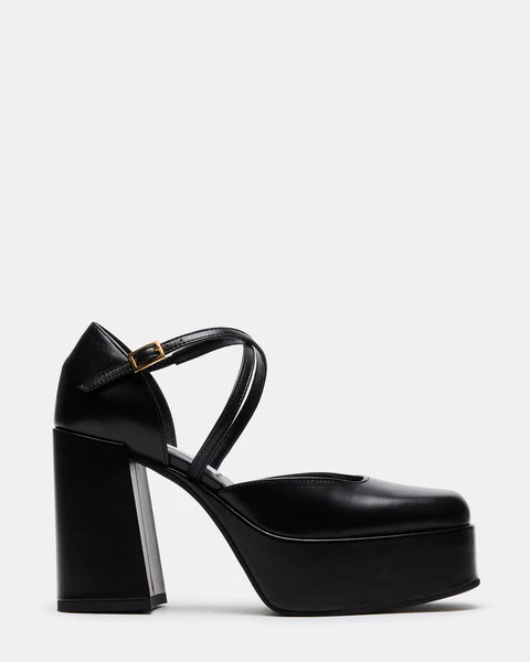 SUZANNA BLACK LEATHER | Steve Madden (US)