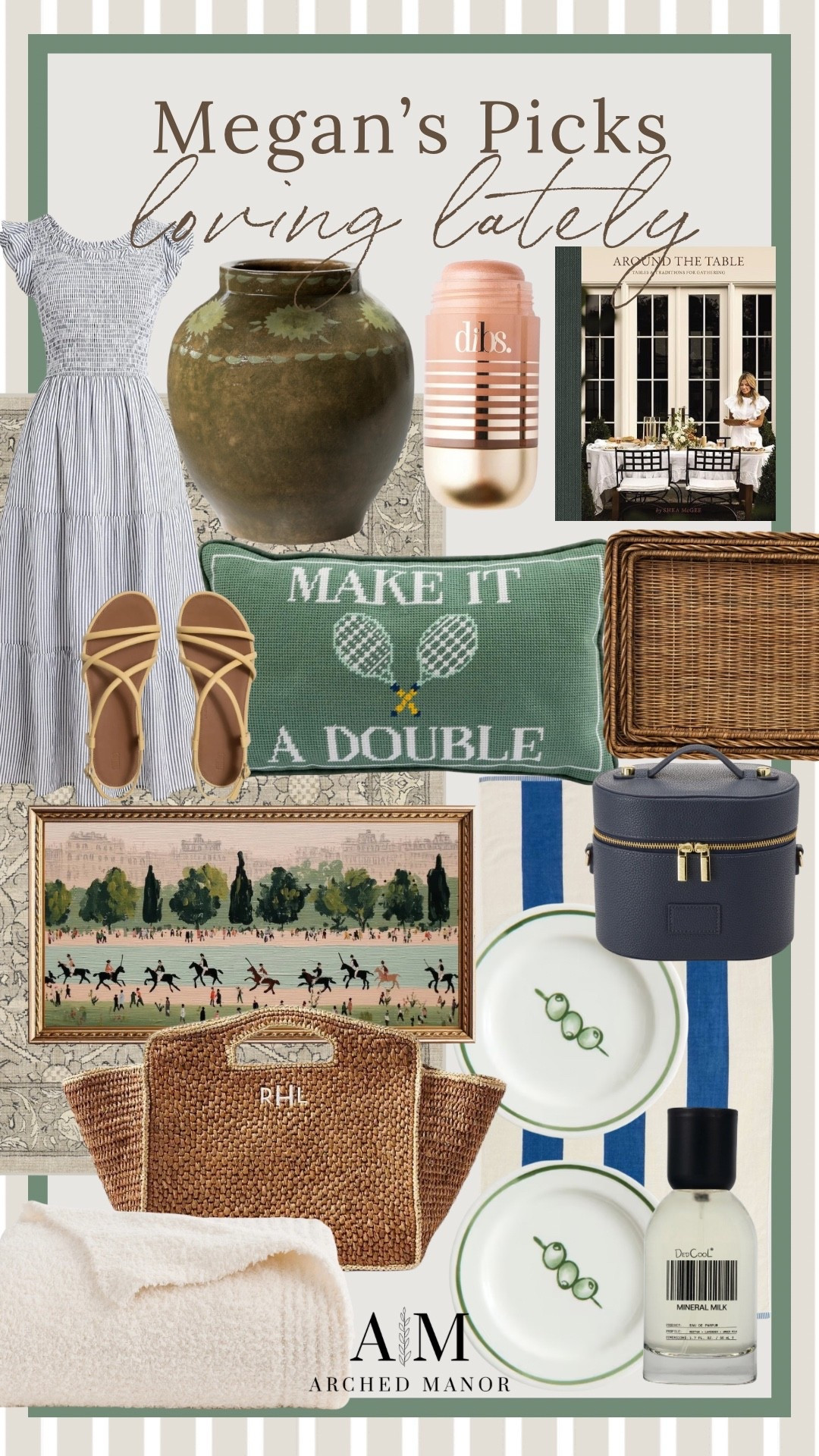 The prettiest finds of the week! I love fbis painting and the cute pillow 🎾 

#LTKootd #LTKmomlife #LTKgrwm
