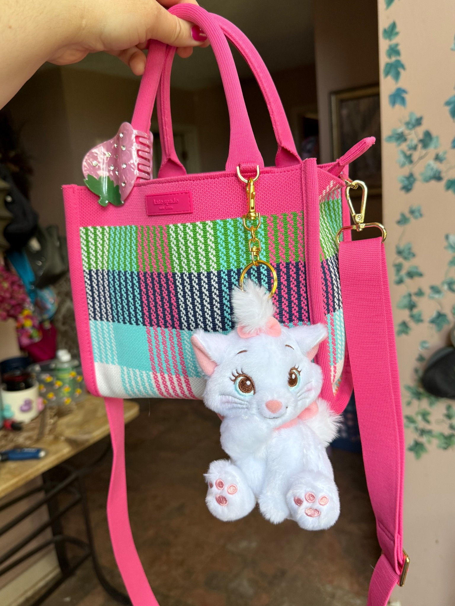 Disney Store Japan Marie plush bag charm 🎀 

#LTKItBag #LTKFindsUnder50