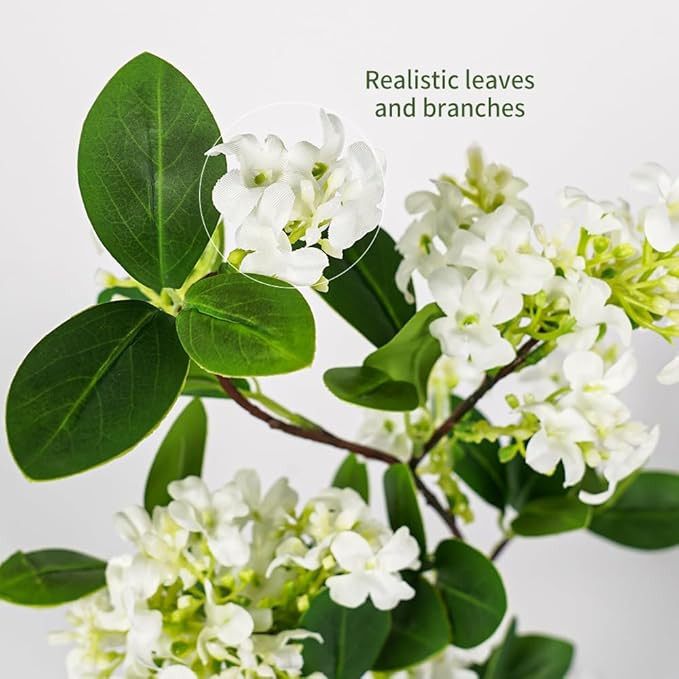 Melorca&Guilla Artificial Plants,6PCS 32" Green Faux Branches for Vase Faux Greenery Stems,Artifi... | Amazon (US)