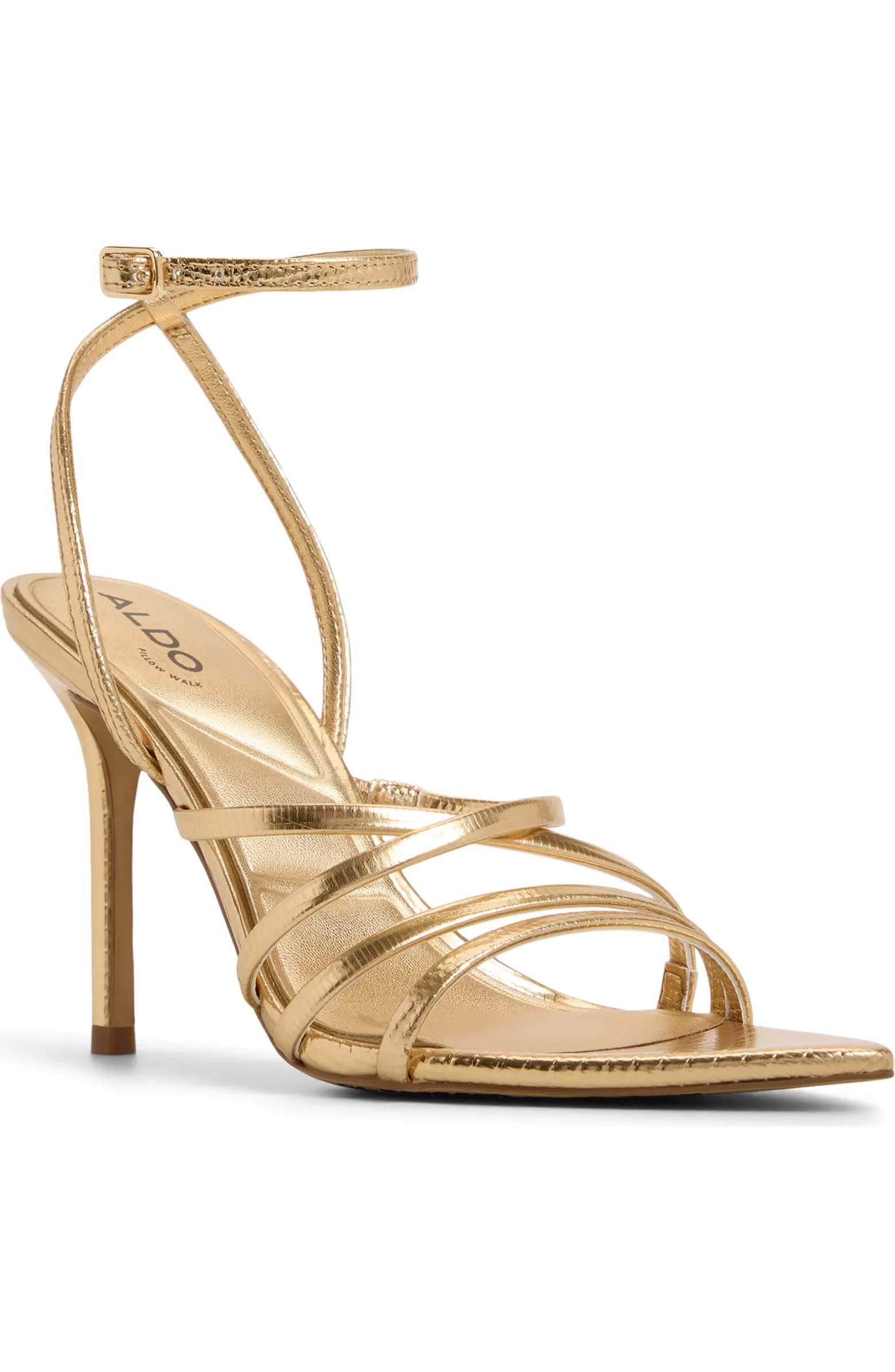 Solania Ankle Strap Pointed Toe Sandal (Women) | Nordstrom