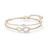 SWAROVSKI Infinity Crystal Jewelry Collections, Rhodium & Rose Gold Tone Finish | Amazon (US)