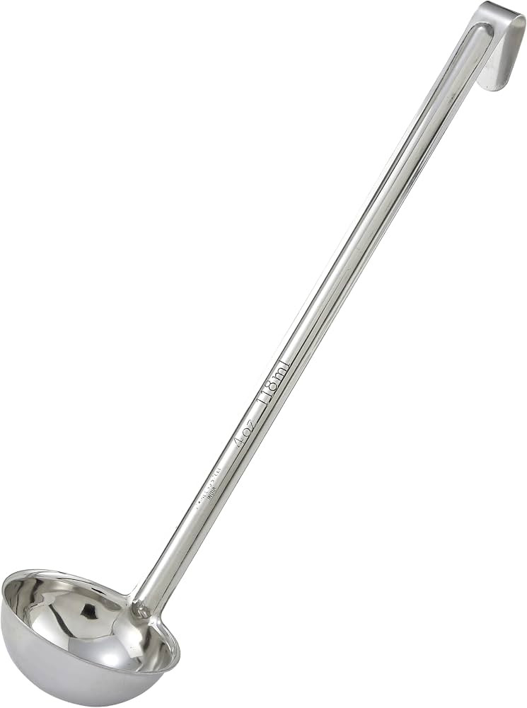 Winco - LDI-4 Winco Stainless Steel Ladle, 4-Ounce | Amazon (US)
