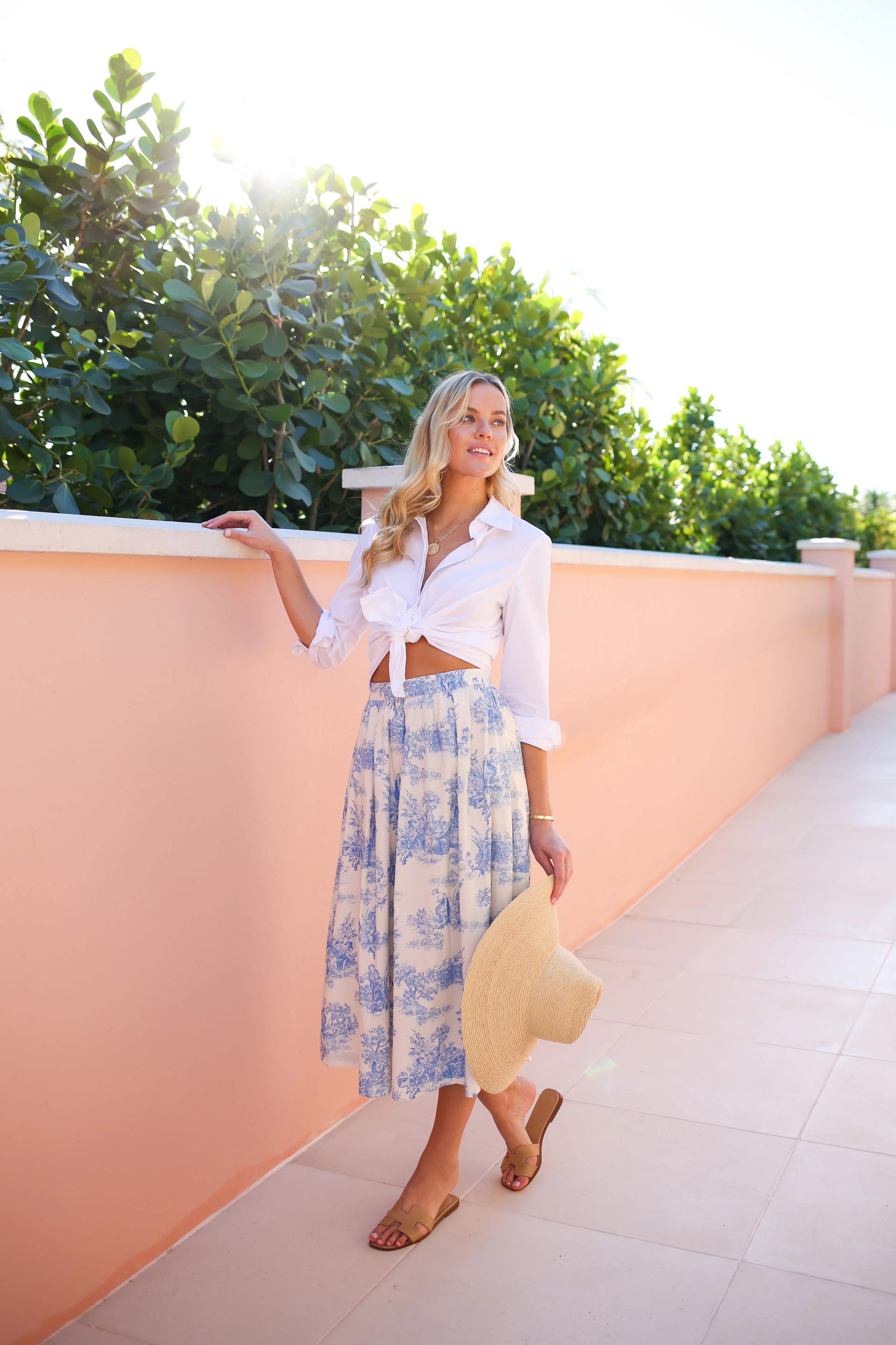 Kensington Skirt in Toile | Everyone Loves The Weekend