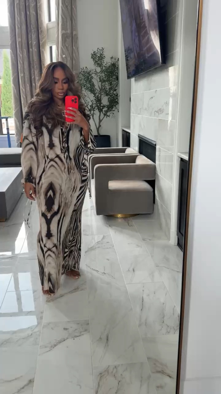 brown zebra print maxi dress/coverup! vacation outfits beach

#LTKootd #LTKMidsize