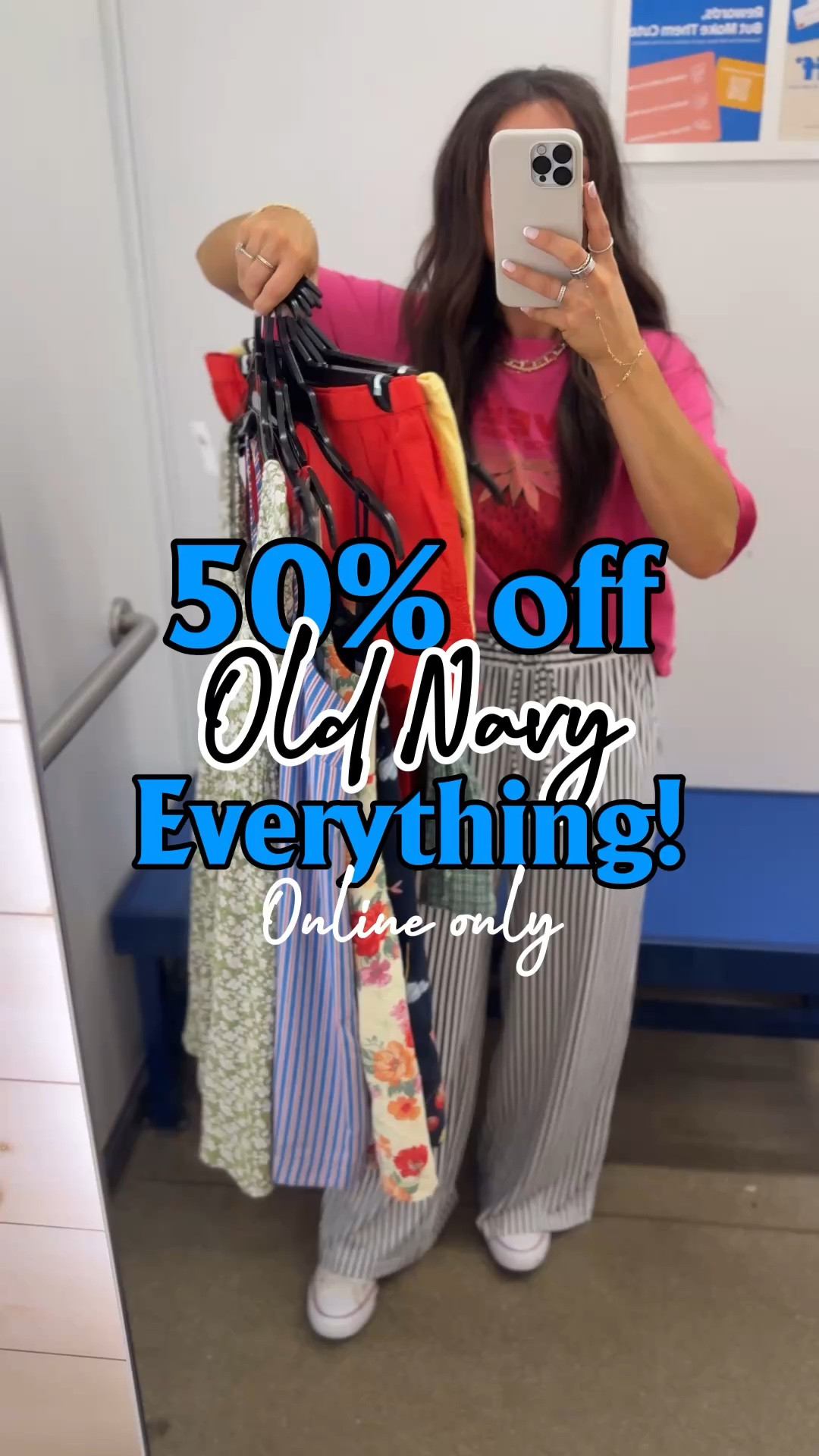 50% off everything online!! Let me
Know if you have any questions! The blue stripe dress and red set would be perfect t for next weekend or the 4th!!

#LTKootd #LTKSaleAlert #LTKSeasonal