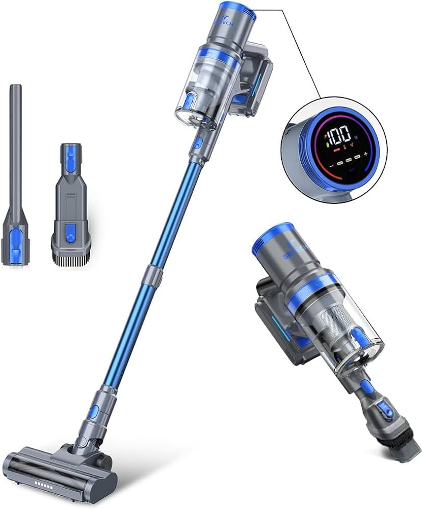 Amazon.com - BRITECH Cordless Lightweight Stick Vacuum Cleaner, 300W Motor for Powerful Suction 4... | Amazon (US)
