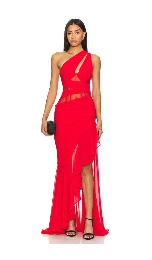 NBD Christian Gown in Red. - size S | Revolve Clothing (Global)