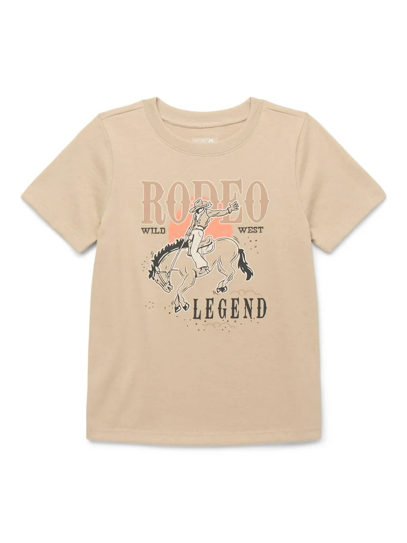 Garanimals Toddler Boy Short Sleeve Graphic T-Shirt, Sizes 18M-5T | Walmart (US)