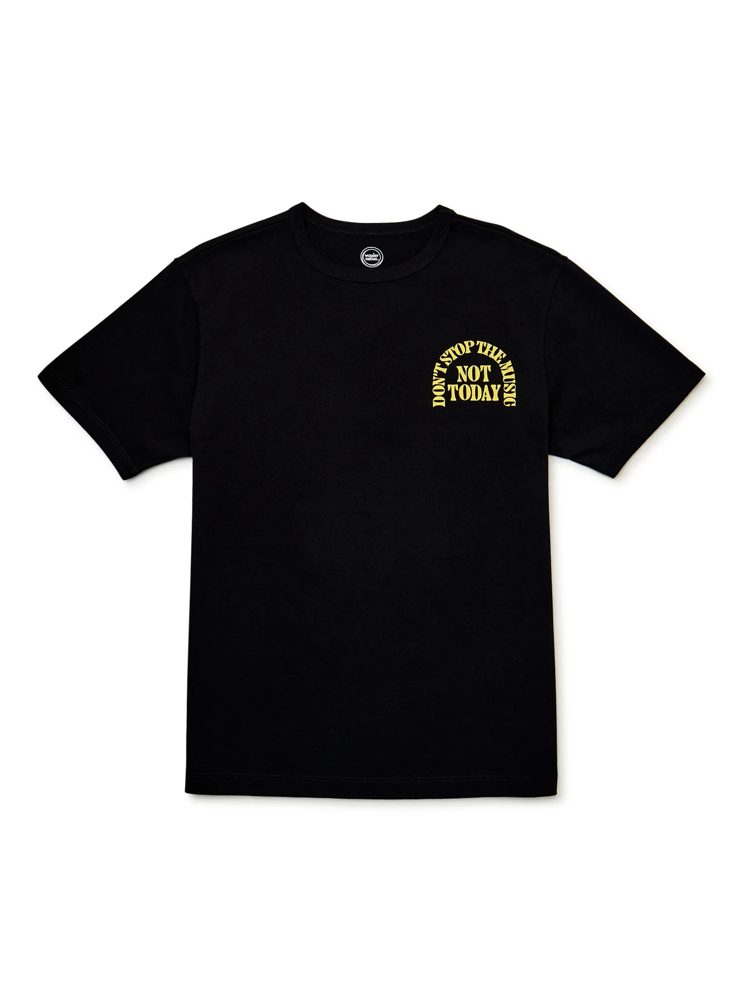 Wonder Nation Boys Short Sleeve Elevated Graphic T-Shirt, Sizes 4-18 & Husky | Walmart (US)