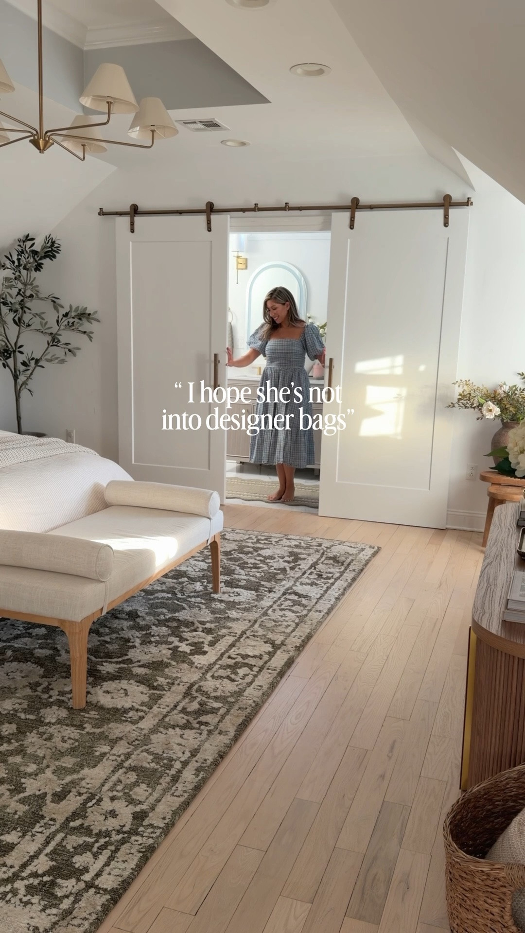 She’s into so much more…. and the occasional designer handbag too. 😍🤎