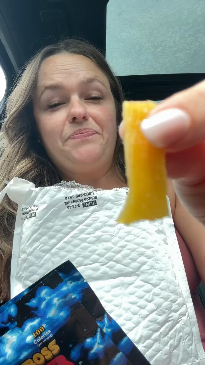 My childhood sour candy obsession just got a serious upgrade. Real dried mango + blue raspberry sour dip = the perfect mix of sweet, chewy, and face-scrunching sour. If you love sour candy, this one is a challenge. 🤣💙🥭 #FinalBossSour #SourCandy #BlueRaspberry #CandyTok #dealsforyoudays