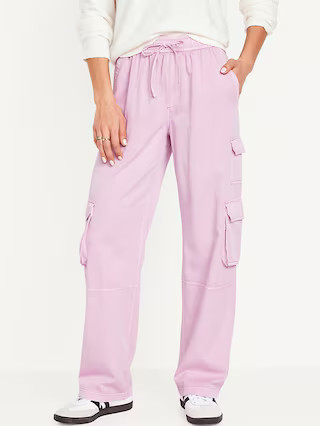Mid-Rise Cargo Pants for Women | Old Navy (US)