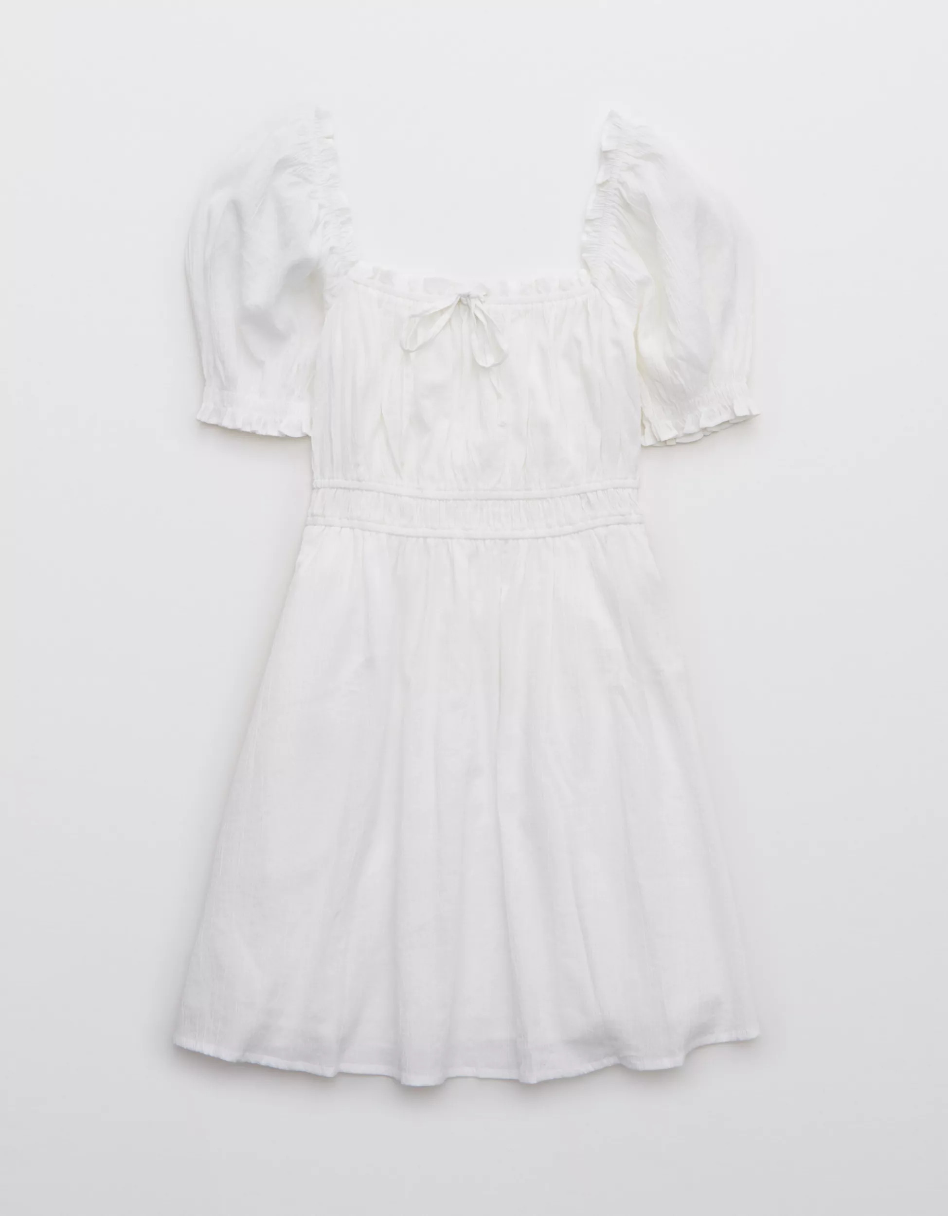 Aerie Puff Sleeve Mini Dress | American Eagle Outfitters (US & CA)