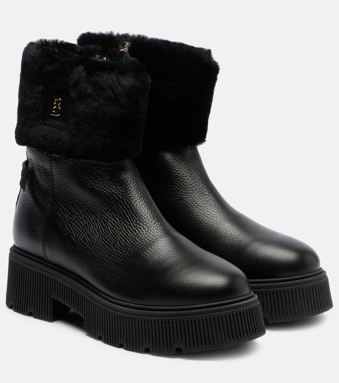 Turin shearling-lined leather ankle boots | Mytheresa (US/CA)