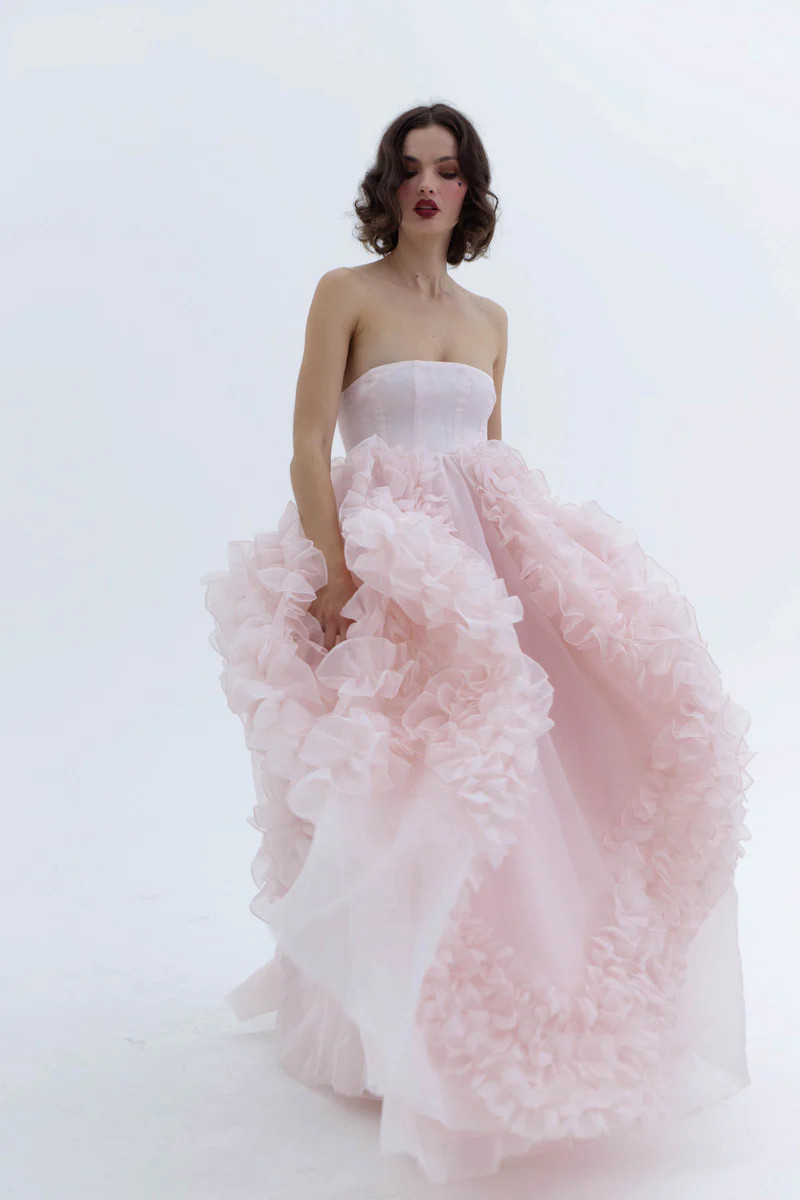 The Blush Riviera Gown | Selkie Collection