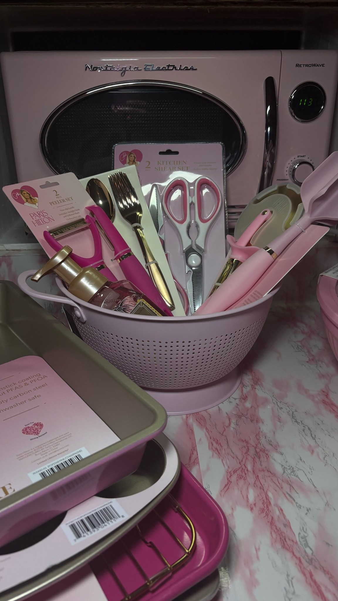 💕Obsessed with these pink kitchen utensils and microwave! They add the perfect pop of color and make my kitchen feel so cute and cozy. 🎀

#LTKHome #LTKOver40 #LTKfoodie
