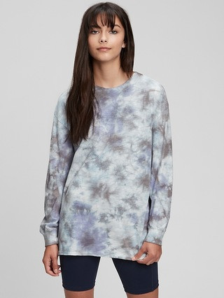 Teen 100% Organic Cotton Long Sleeve Tie-Dye T-Shirt | Gap (US)