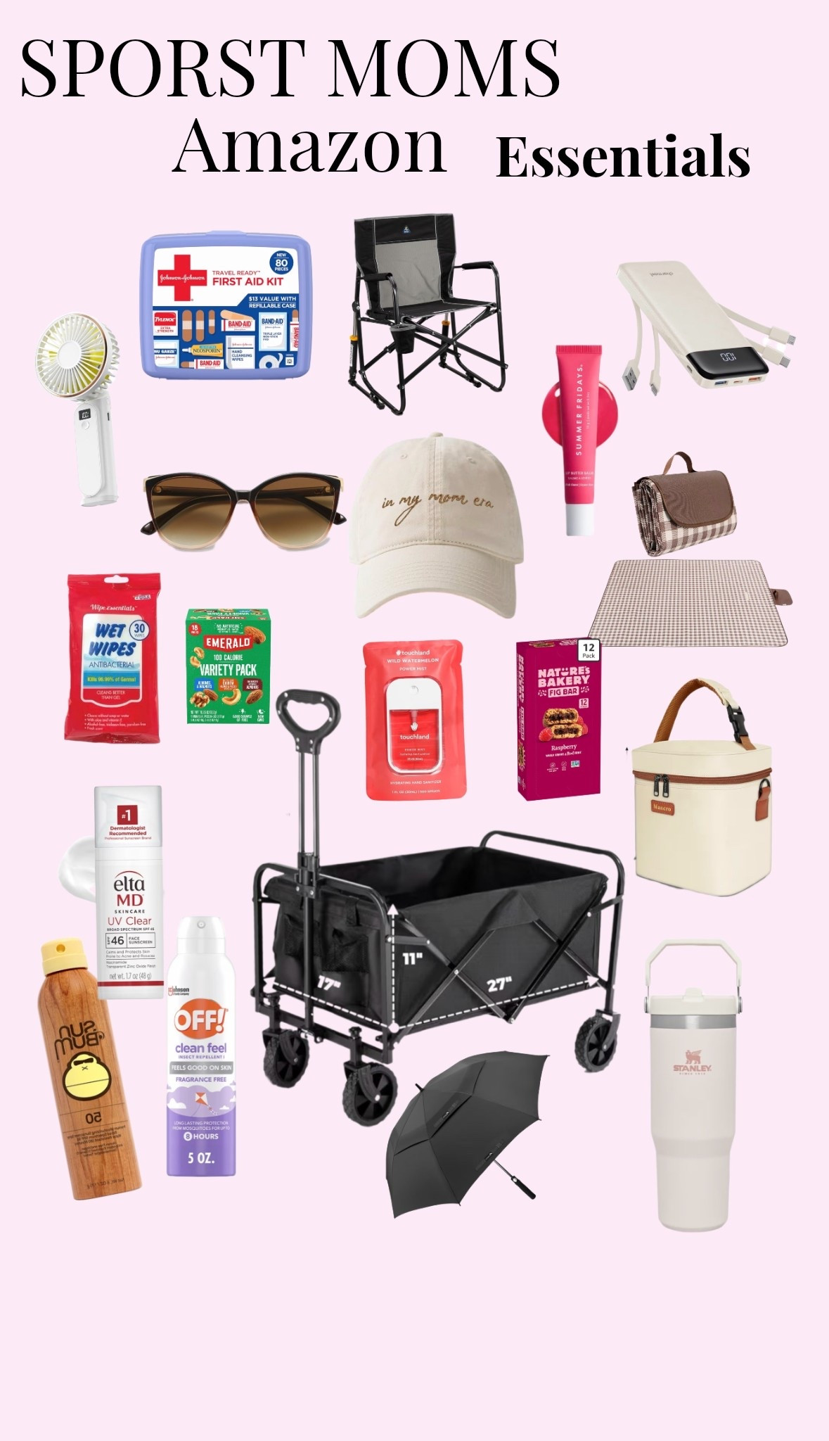 Sports moms essentials.

#LTKActive #LTKmomlife #LTKKids