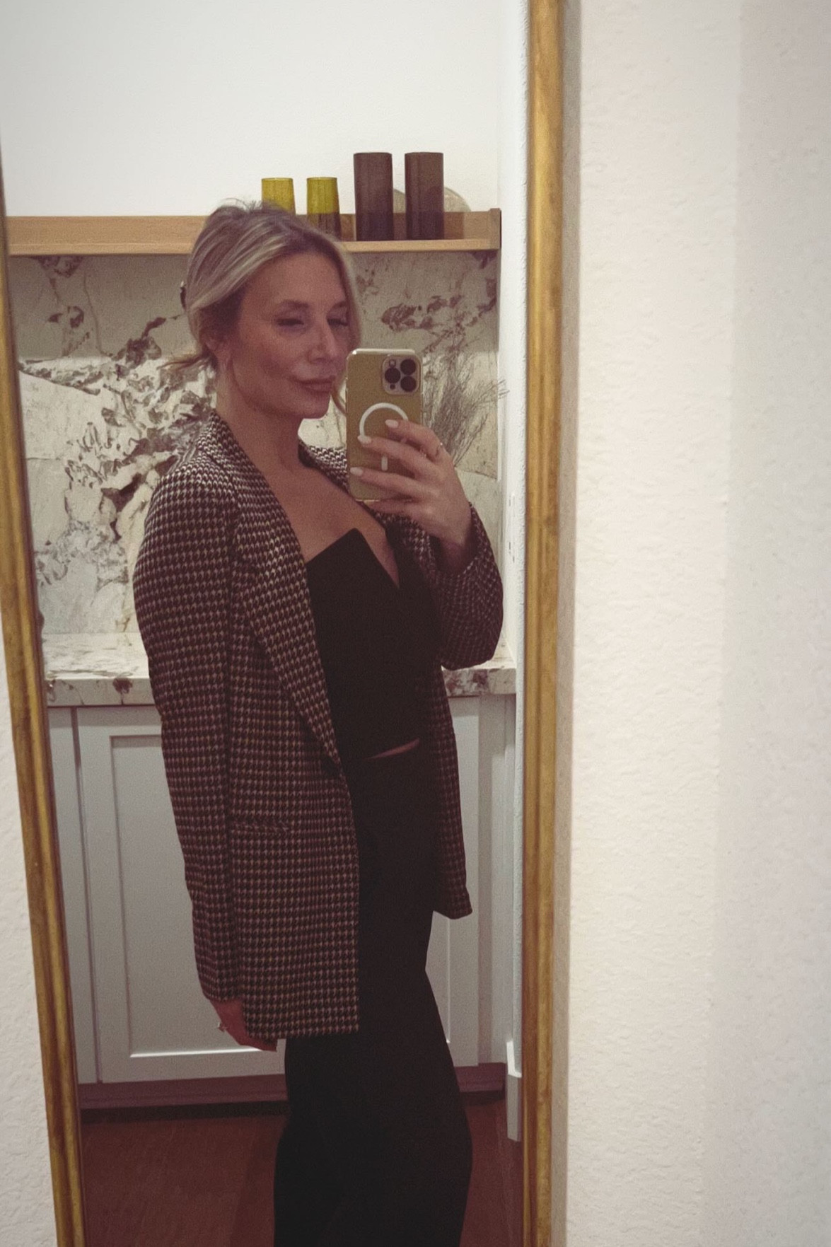 A little business…a little sexy! This outfit was incredibly comfortable and the blazer was perfect! #blazers #blackpants #business casual 

#LTKHoliday #LTKworkwear #LTKSeasonal