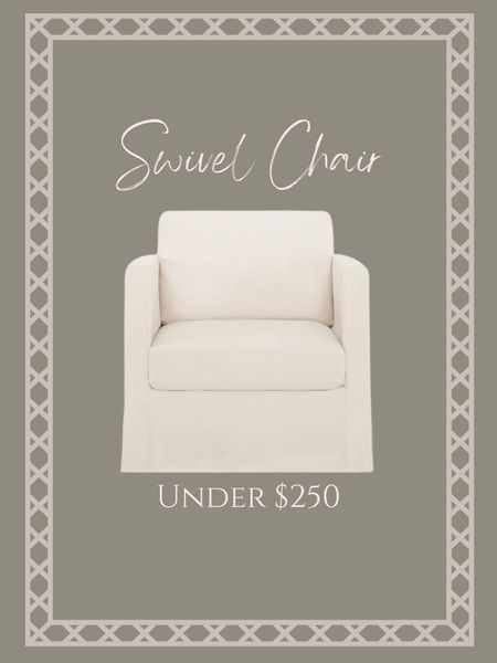 Slipcovered swivel chair under $250!






Walmart, living room, traditional, modern organic 

#LTKhome