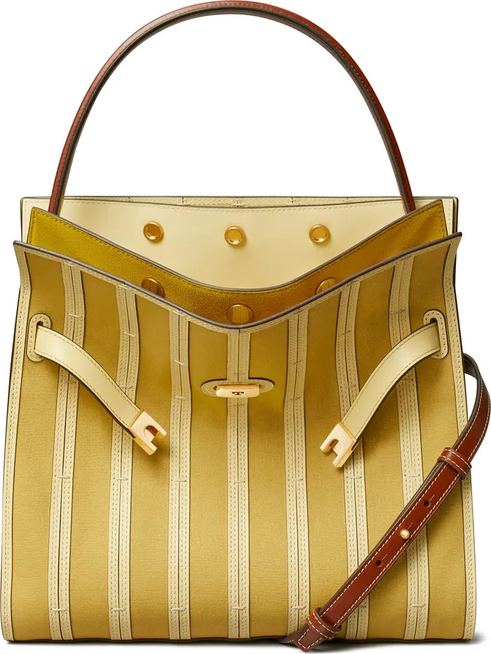 Lee Radziwill Canvas Panel Double Bag | Nordstrom