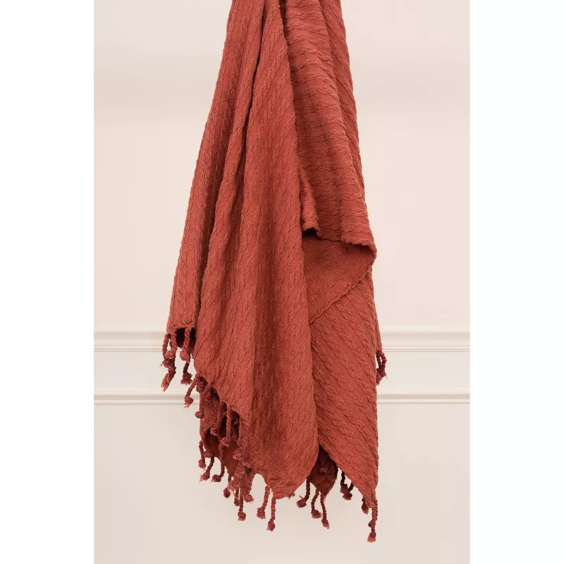 50"x60" Textured Striped Throw Blanket - Rizzy Home | Target