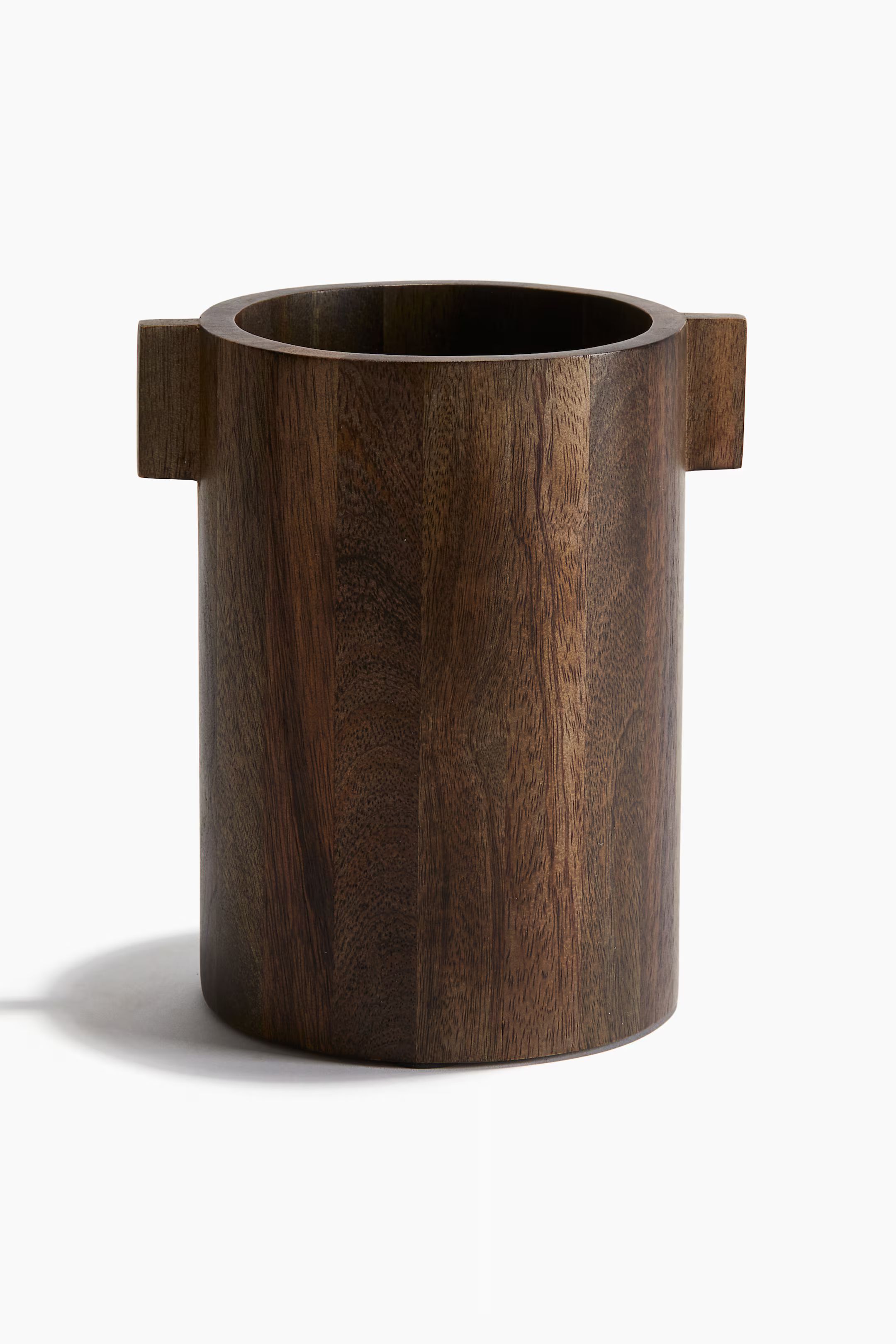 Mango Wood Utensil Holder - Dark brown - Home All | H&M US | H&M (US + CA)