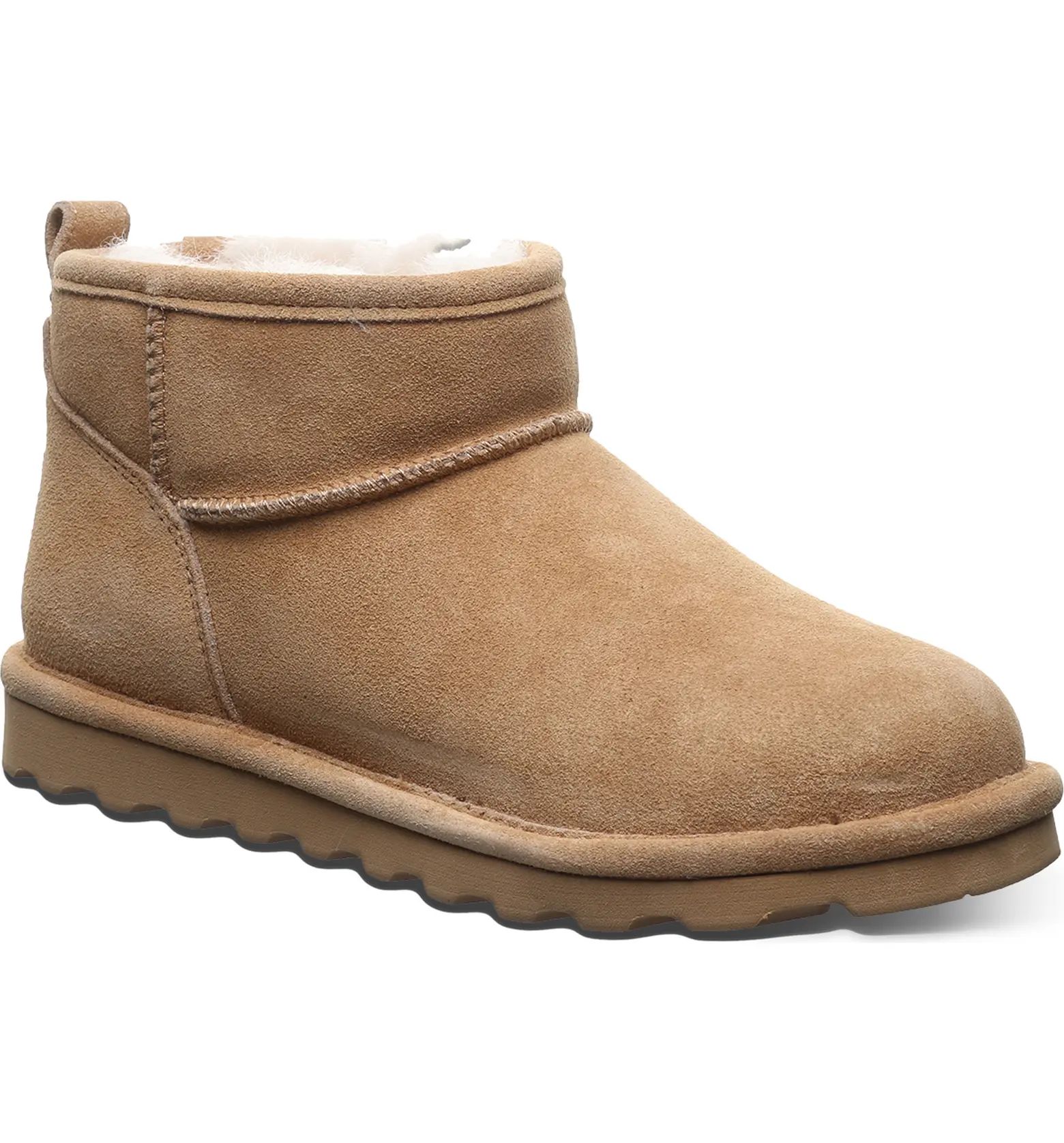 Shorty Genuine Shearling Lined Bootie (Women) | Nordstrom Rack