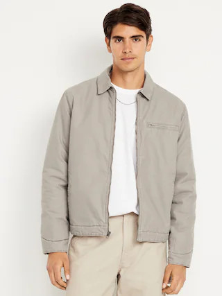 Insulated Canvas Barn Jacket | Old Navy (US)