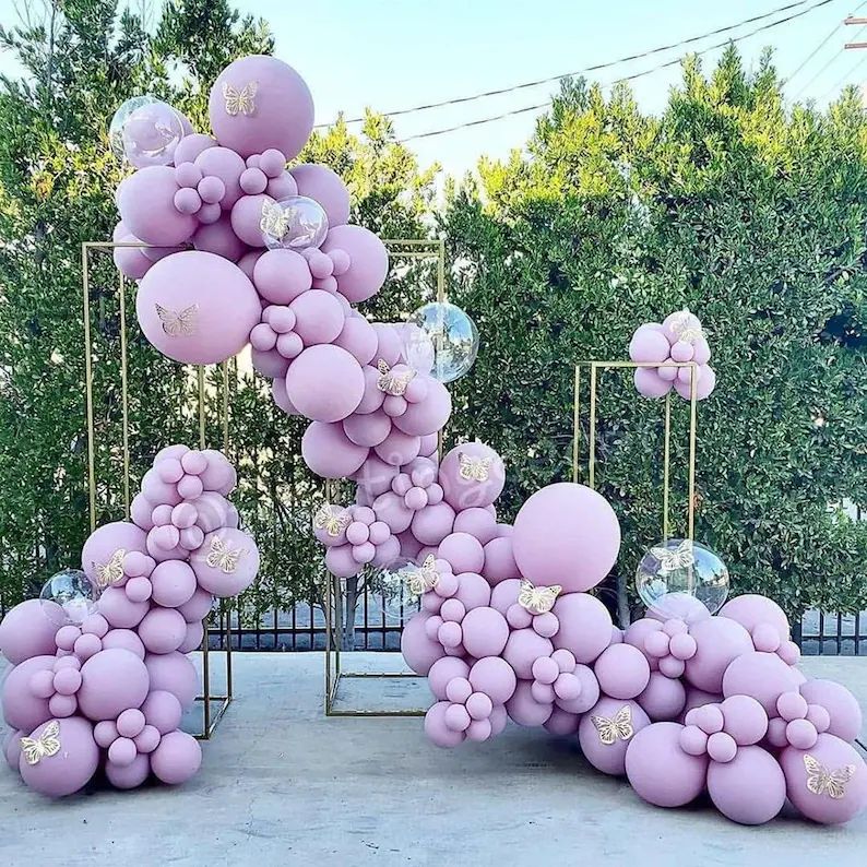 DIY Lavender MATTE Balloon Garland Arch Kit  Birthday  Baby | Etsy | Etsy (US)