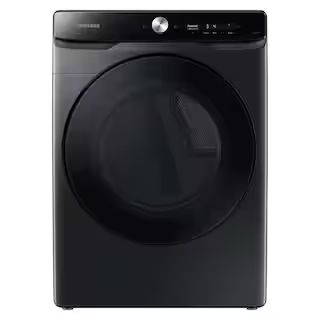 7.5 cu. ft. 240-Volt Brushed Black Electric Dryer with Smart Dial and Super Speed Dry, ENERGY STA... | The Home Depot