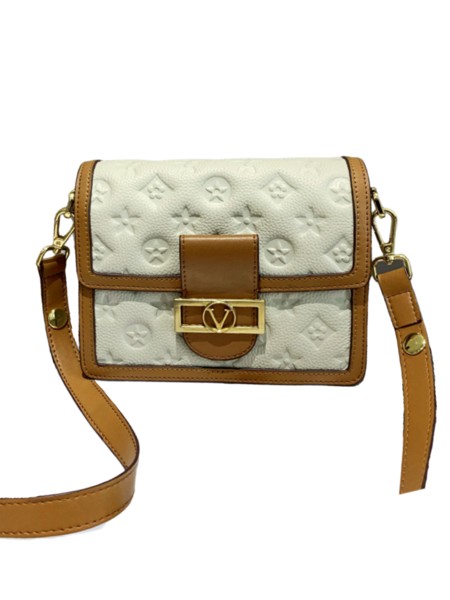 'Bayle' Flower Emboss Cross Body Bag | Goodnight Macaroon