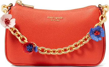 Kate Spade New York small jolie floral convertible leather crossbody bag | Nordstrom | Nordstrom