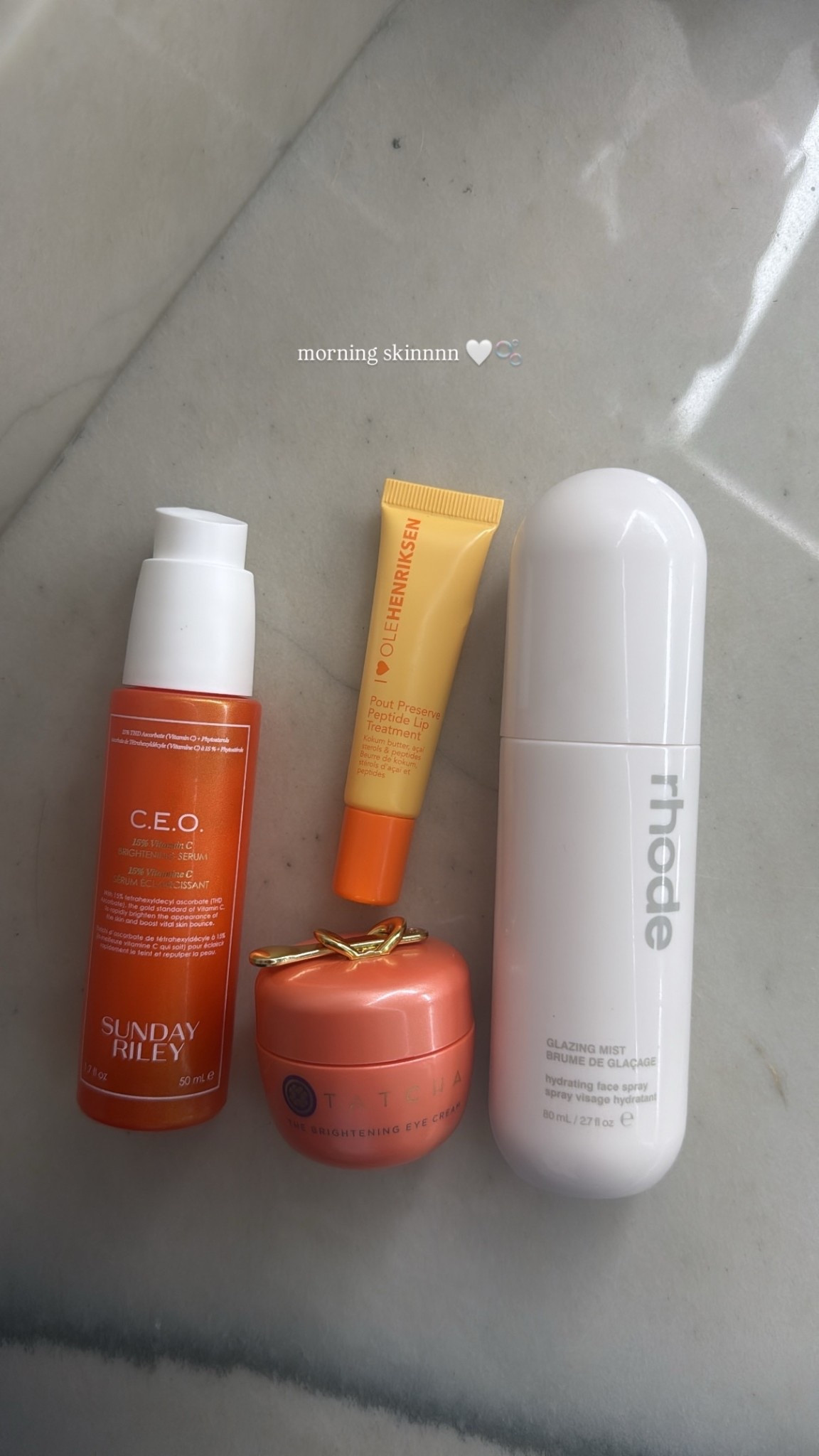 morning skinnnn 🤍🫧 | sunday riley,  ole henrikson, tatcha & rhode

#LTKgrwm #LTKdayinmylife #LTKmorningroutine