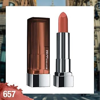 Maybelline Color Sensational Lipstick, Lip Makeup, Matte Finish, Hydrating Lipstick, Nude, Pink, ... | Amazon (US)