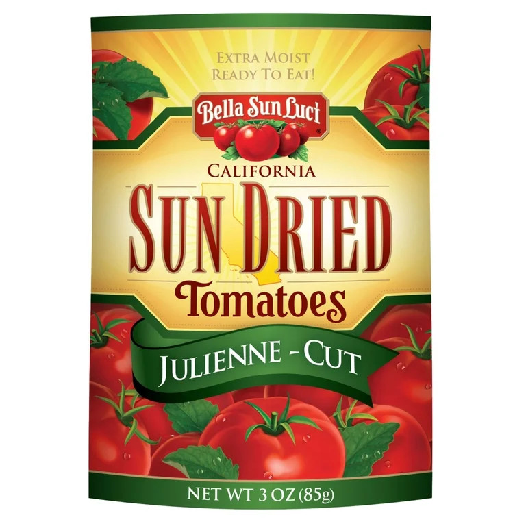 Bella Sun Luci Premium California Julienne-Cut Sun Dried Tomatoes, 3 oz | Walmart (US)